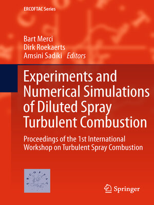 cover image of Experiments and Numerical Simulations of Diluted Spray Turbulent Combustion